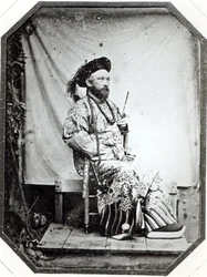 Zelfportret van Jules Itier, 1847